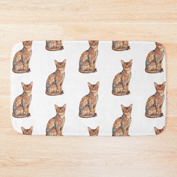 Item preview, Cute Abyssinian Cat Patchwork designed and sold by bapupa.