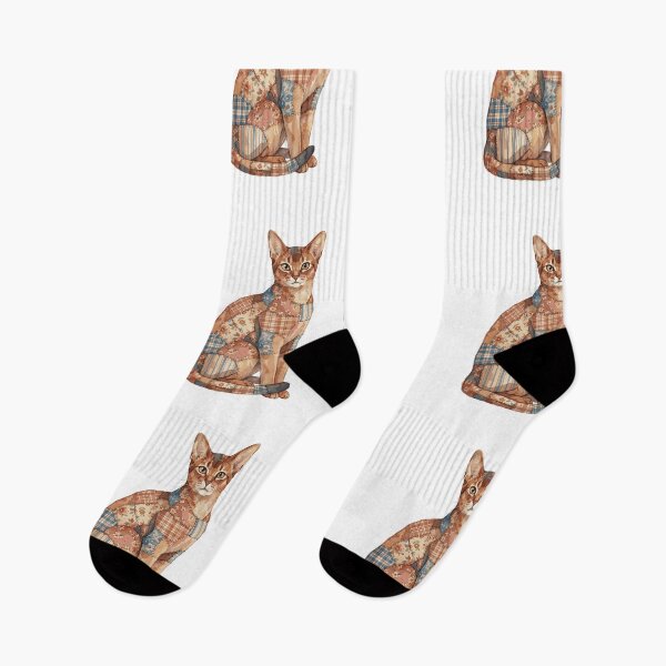Item preview, Cute Abyssinian Cat Patchwork designed and sold by bapupa.