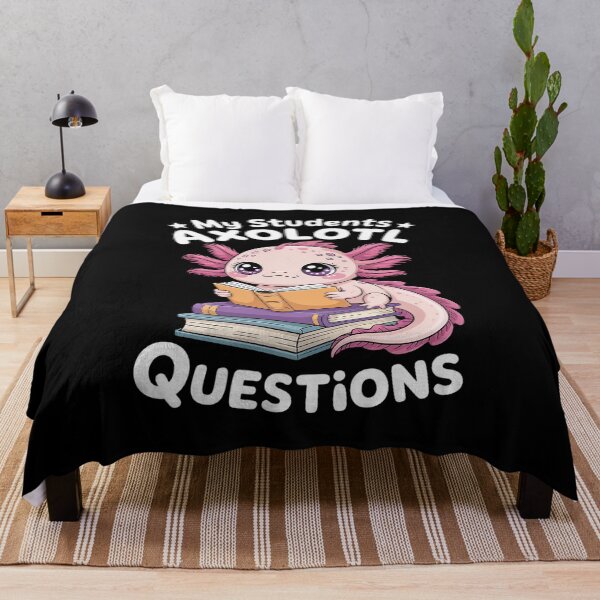 Item preview, Axolotl Lover Teacher - My Students Axolotl Questions  designed and sold by InspiredFoul.