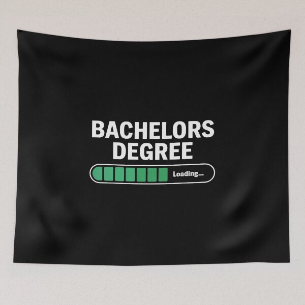 Item preview, Bachelors Degree Loading Funny College Student Graduation  designed and sold by InspiredFoul.