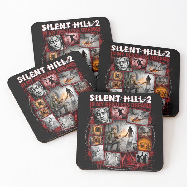 Item preview, Pyramid Head Silent Hill 2 Remake Horror Monster Great Knife Red Pyramid Thing Executioner Blue Creek Apartments Lake Toluca Prison Boss Fight Symbolic Fan Art Collage designed and sold by Senpaiwaves.