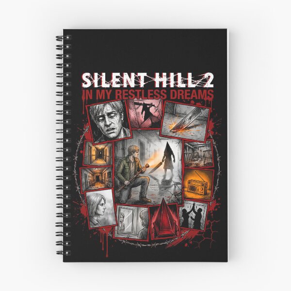Item preview, Pyramid Head Silent Hill 2 Remake Horror Monster Great Knife Red Pyramid Thing Executioner Blue Creek Apartments Lake Toluca Prison Boss Fight Symbolic Fan Art Collage designed and sold by Senpaiwaves.