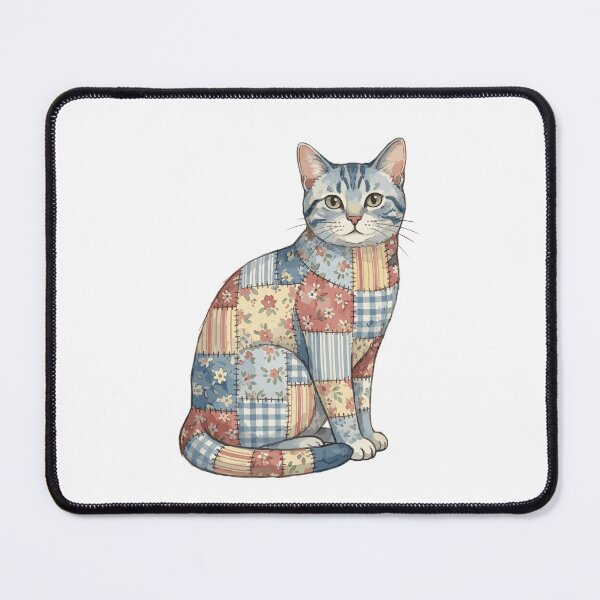 Item preview, Cute American Shorthair Cat Patchwork designed and sold by bapupa.
