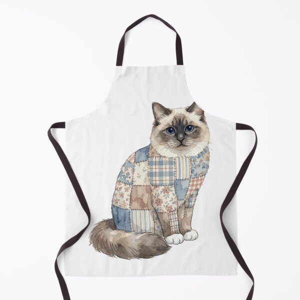 Item preview, Cute Birman Cat Patchwork designed and sold by bapupa.