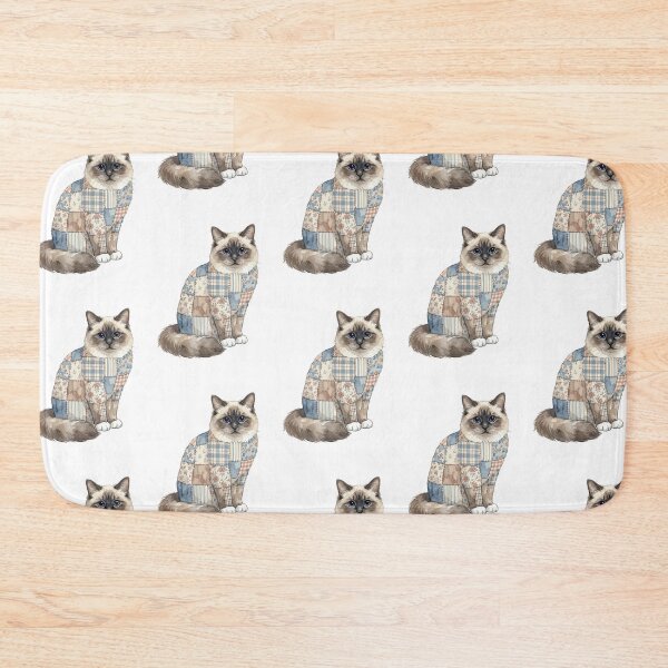Item preview, Cute Birman Cat Patchwork designed and sold by bapupa.
