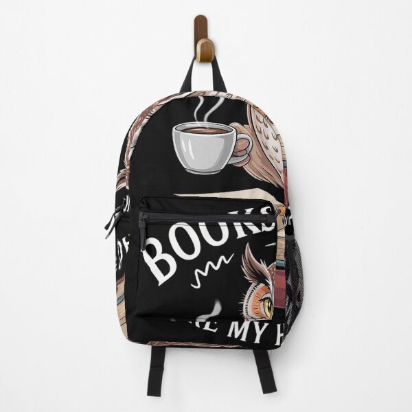Item preview, Books Coffee And Owls Teacher Student Reading  designed and sold by InspiredFoul.