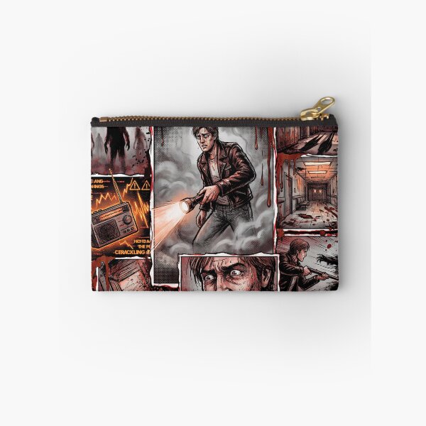 Item preview, Silent Hill Harry's Journey Foggy Town Alessa Cult Lakeside Amusement Park Cybil Kaufman Otherworld Church Monster Collage Fan Art Poster T-Shirt Sticker Print Gift designed and sold by Senpaiwaves.