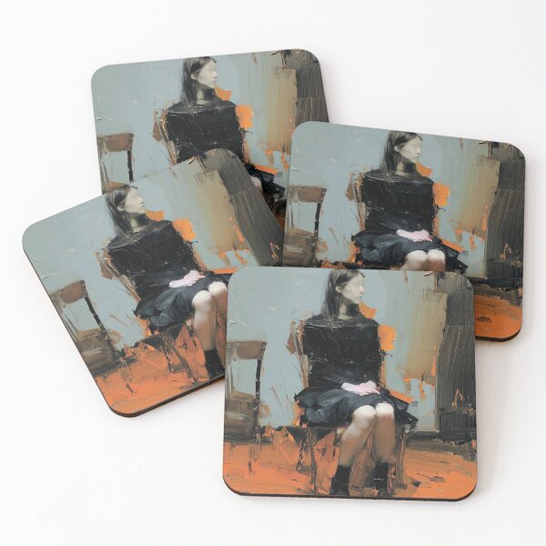 Item preview, Mujer sentada en una silla designed and sold by lautir.