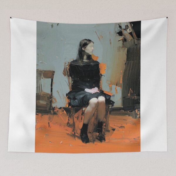 Item preview, Mujer sentada en una silla designed and sold by lautir.
