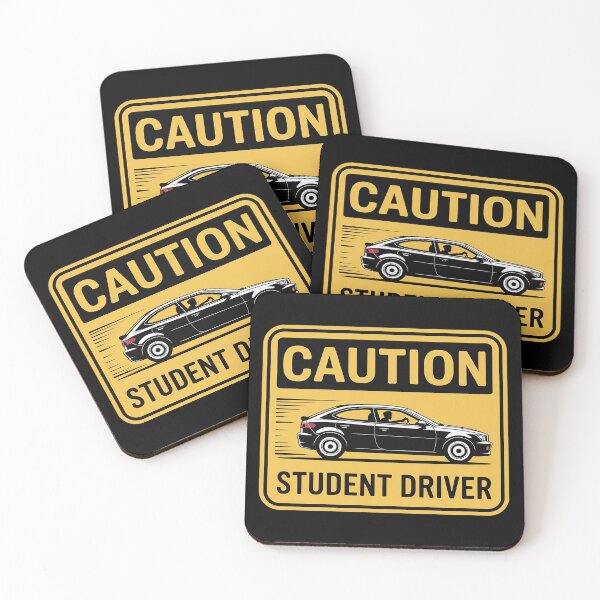 Item preview, Caution Student Driver Funny  designed and sold by InspiredFoul.