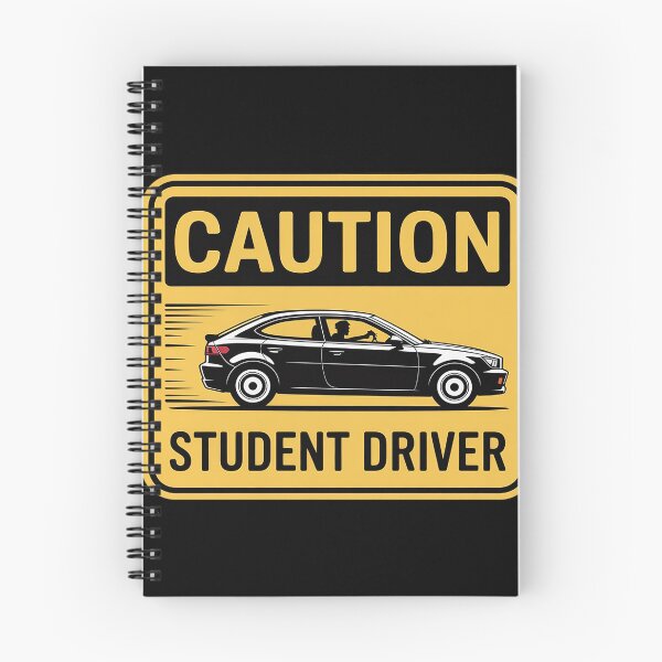 Item preview, Caution Student Driver Funny  designed and sold by InspiredFoul.