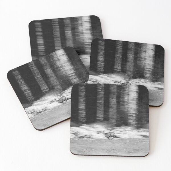 Item preview, Full speed. Roe deer bw designed and sold by Jouko Lehto Photography.
