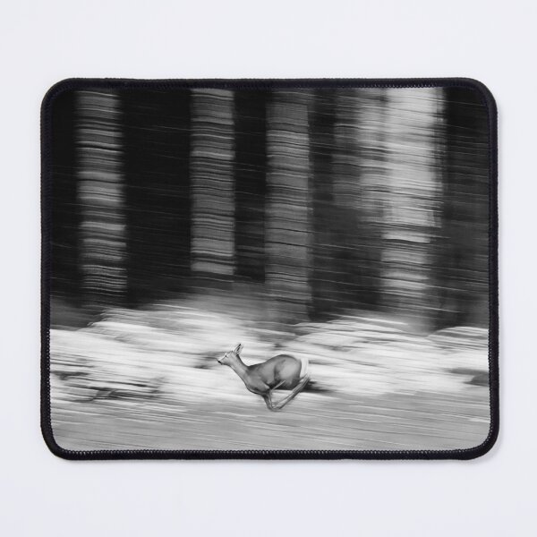 Item preview, Full speed. Roe deer bw designed and sold by Jouko Lehto Photography.