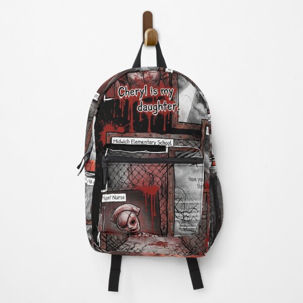 Item preview, Silent Hill Harry's Journey Foggy Town Alessa Cult Lakeside Amusement Park Cybil Kaufman Otherworld Church Monster Collage Fan Art Poster T-Shirt Sticker Print Gift designed and sold by Senpaiwaves.