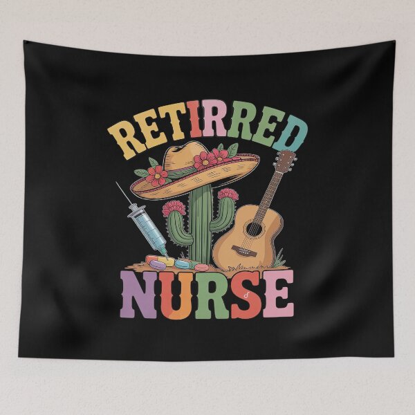 Item preview, Cinco De Mayo Retired Nurse Mexican Nurse  designed and sold by InspiredFoul.