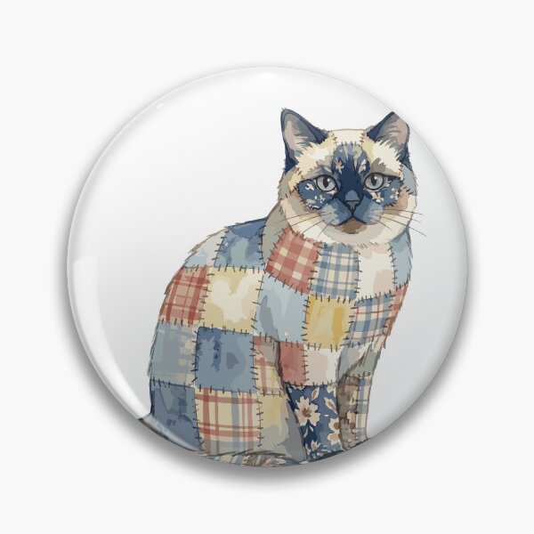 Item preview, Cute Himalayan Cat Patchwork designed and sold by bapupa.