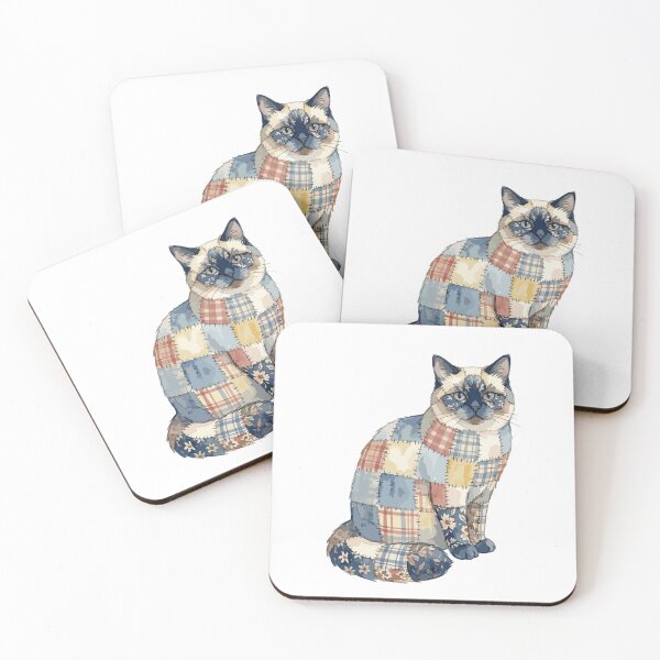 Item preview, Cute Himalayan Cat Patchwork designed and sold by bapupa.