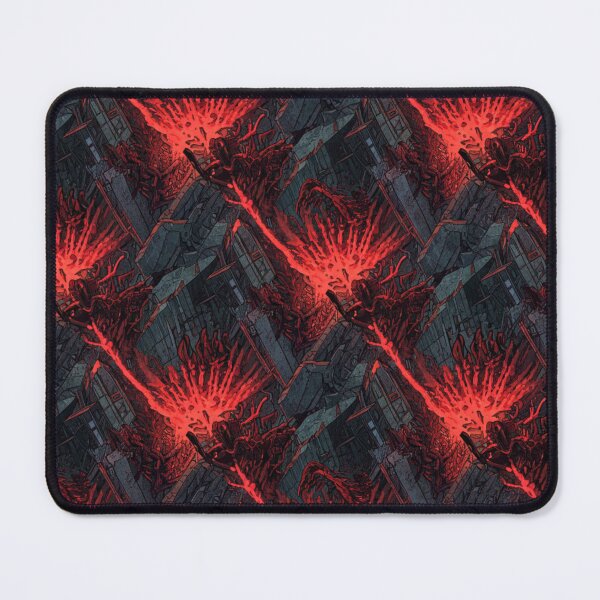 Item preview, Upside World Collapse – Cinematic Sci-Fi Horror Seamless Pattern designed and sold by Fandom Universe.