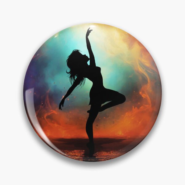 Item preview, Mystical Bohemian Dancer Silhouette – Ethereal Free Spirit Art designed and sold by Chippychips1.