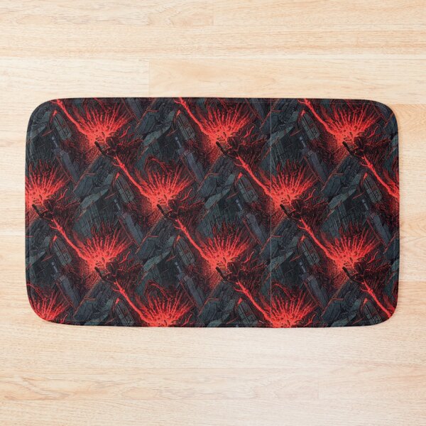 Item preview, Upside World Collapse – Cinematic Sci-Fi Horror Seamless Pattern designed and sold by Fandom Universe.