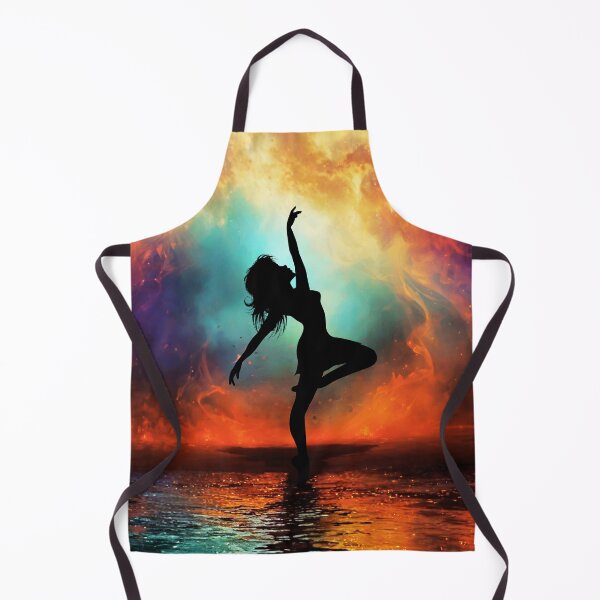 Item preview, Mystical Bohemian Dancer Silhouette – Ethereal Free Spirit Art designed and sold by Chippychips1.