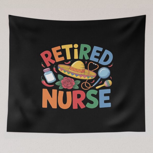 Item preview, Cinco De Mayo Retired Nurse Mexican Nurse 1  designed and sold by InspiredFoul.