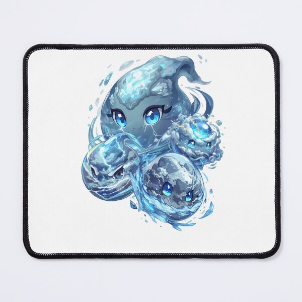 Item preview, Tiny Tempests of Monzora – Cute Elemental Storm Slime Creatures designed and sold by Monzora.