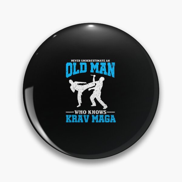 Item preview, Never Underestimate An Old Man Krav Maga designed and sold by donadonvgran.
