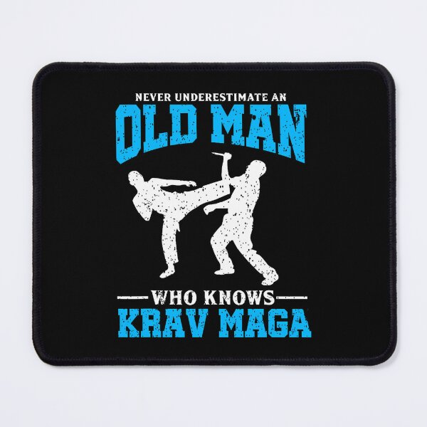 Item preview, Never Underestimate An Old Man Krav Maga designed and sold by donadonvgran.