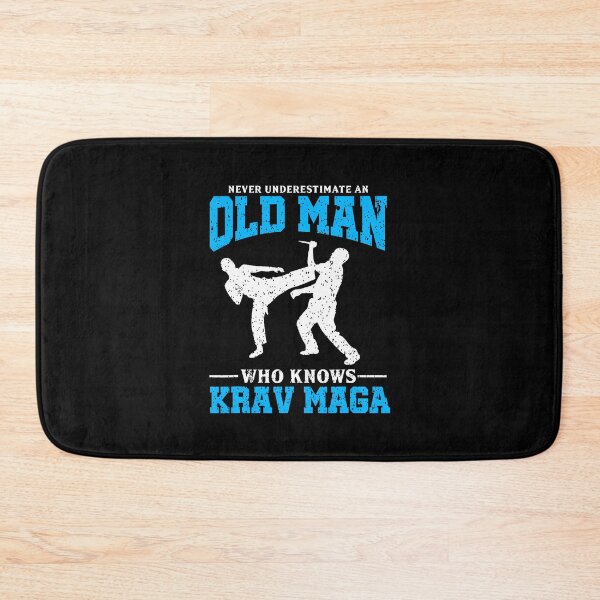 Item preview, Never Underestimate An Old Man Krav Maga designed and sold by donadonvgran.