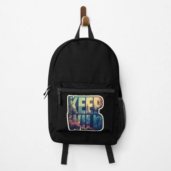 Item preview, Keep Wild - Double Exposure Forest Typography Art designed and sold by RDproject.