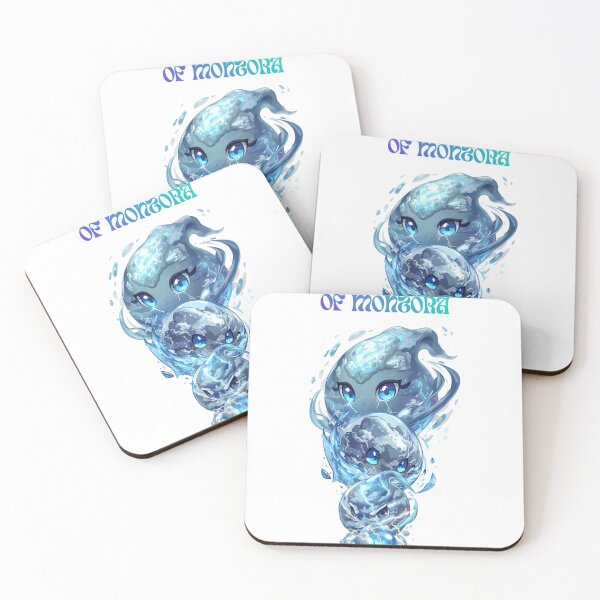 Item preview, Tiny Tempests of Monzora – Cute Elemental Storm Slime Creatures designed and sold by Monzora.