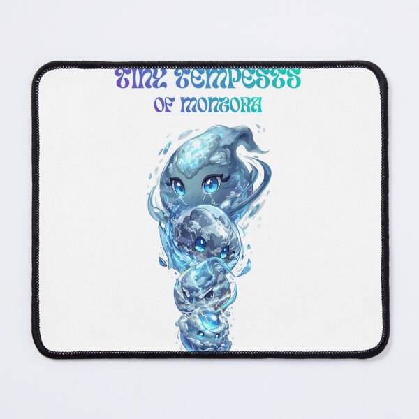 Item preview, Tiny Tempests of Monzora – Cute Elemental Storm Slime Creatures designed and sold by Monzora.