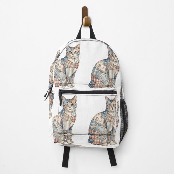 Item preview, Cute Manx Cat Patchwork designed and sold by bapupa.