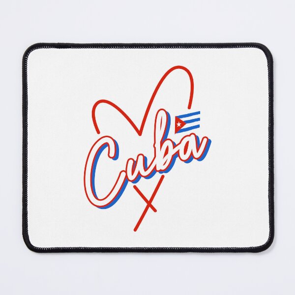 Item preview, Cuba Heart Sticker – Cuban Flag Love & Island Pride designed and sold by Suzy Perez Art.