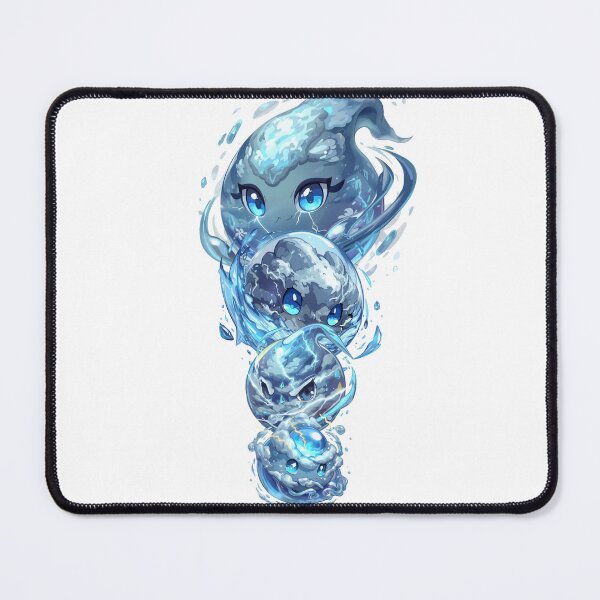 Item preview, Tiny Tempests of Monzora – Cute Elemental Storm Slime Creatures designed and sold by Monzora.
