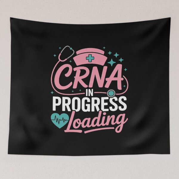 Item preview, CRNA In Progress Nursing School Student Future Nurse Life  designed and sold by InspiredFoul.
