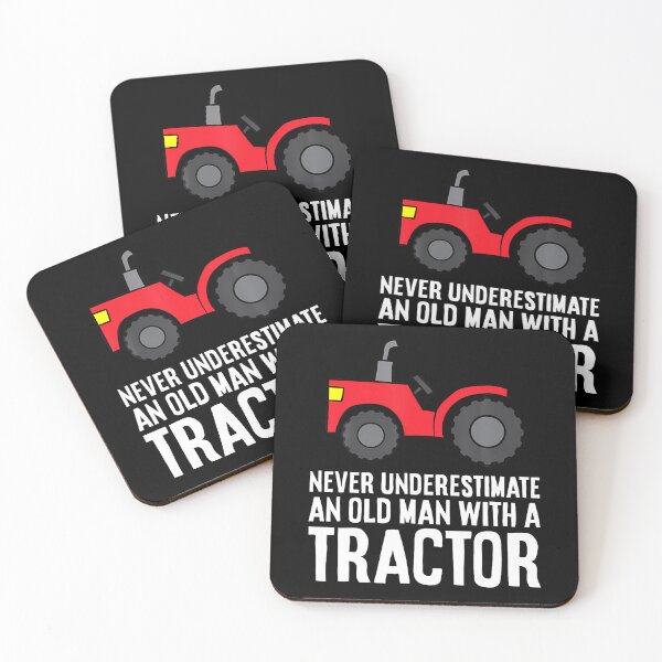 Item preview, Never Underestimate An Old Man With A Tractor designed and sold by charitashmoqs.