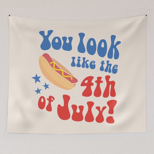 Item preview, You look like the 4th of July | bbq hot dog designed and sold by MamSelle.