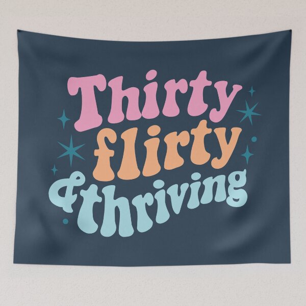 Item preview, Thirty flirty thriving 01 designed and sold by MamSelle.
