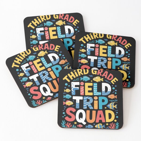 Item preview, Field Trip Squad Fish Aquarium 3rd Grade Teacher Student  designed and sold by InspiredFoul.