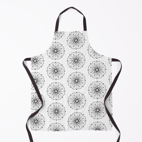 Item preview, Elegant Black and White Mandala Art designed and sold by SulariTDsign.