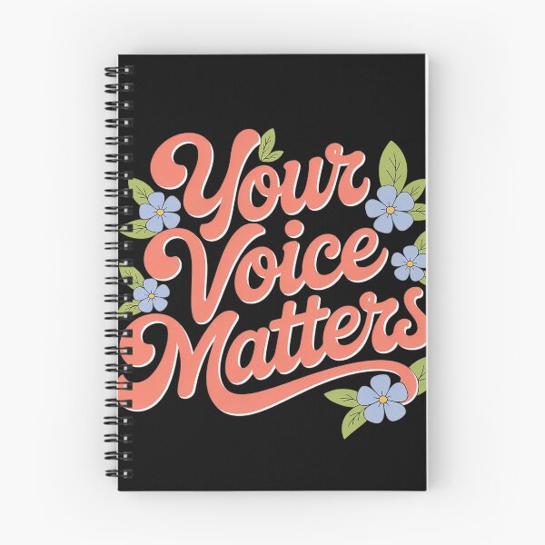 Item preview, Floral Your Voice Matters  designed and sold by InspiredFoul.
