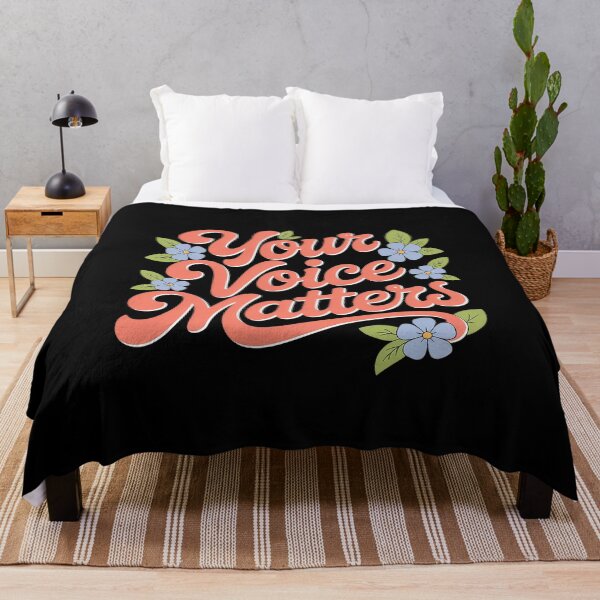 Item preview, Floral Your Voice Matters  designed and sold by InspiredFoul.