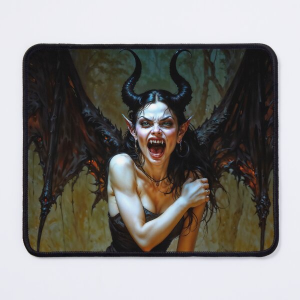Item preview, Vampire Girl Dark fantasy Ilustration designed and sold by AliceWhiteDF.