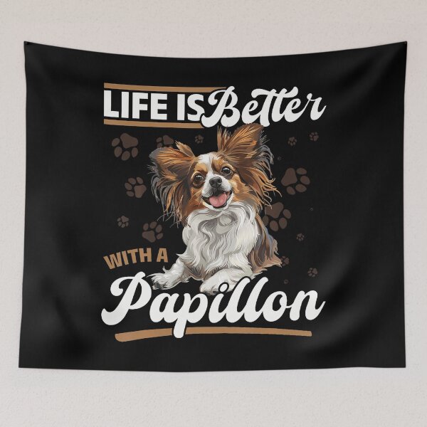 Item preview, Papillon Dog Breed Life Is Better With A Papillon designed and sold by charitashmoqs.