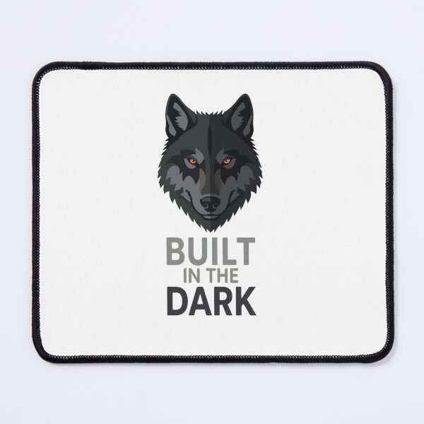 Item preview, Built in the Dark — Techno Wolf designed and sold by Purdiole-art.