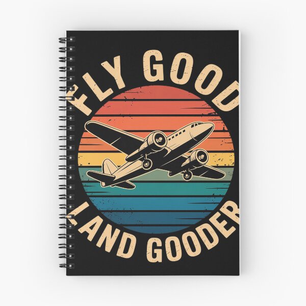 Item preview, Fly Good Land Gooder Airline Pilot Private Pilot Student  designed and sold by InspiredFoul.