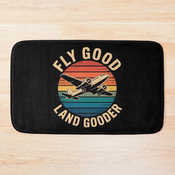 Item preview, Fly Good Land Gooder Airline Pilot Private Pilot Student  designed and sold by InspiredFoul.