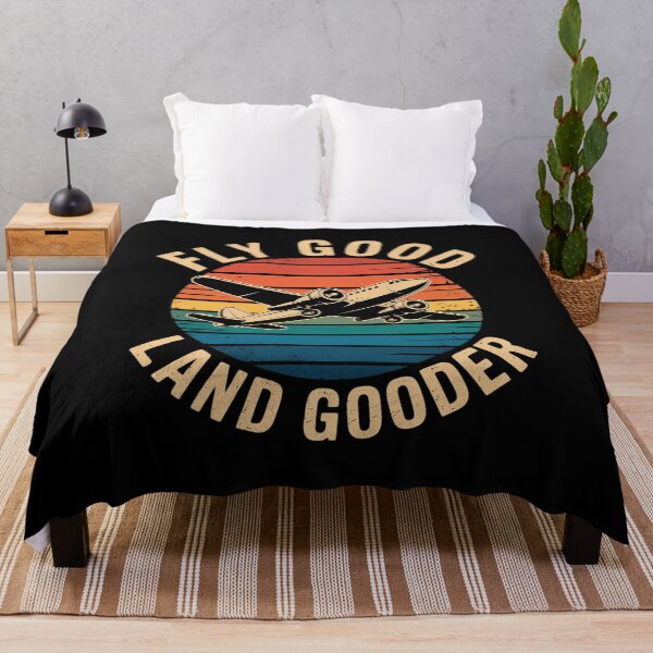 Item preview, Fly Good Land Gooder Airline Pilot Private Pilot Student  designed and sold by InspiredFoul.